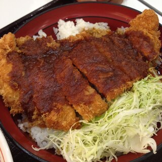 名古屋名物‼  味噌カツ丼